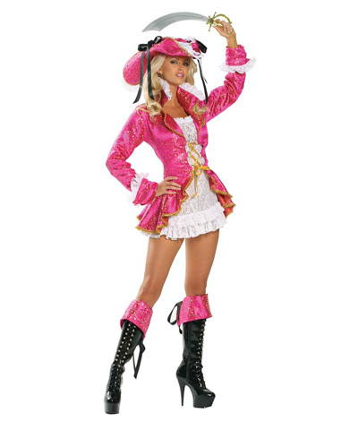 Sexy Playboy Pirate Costume O28002